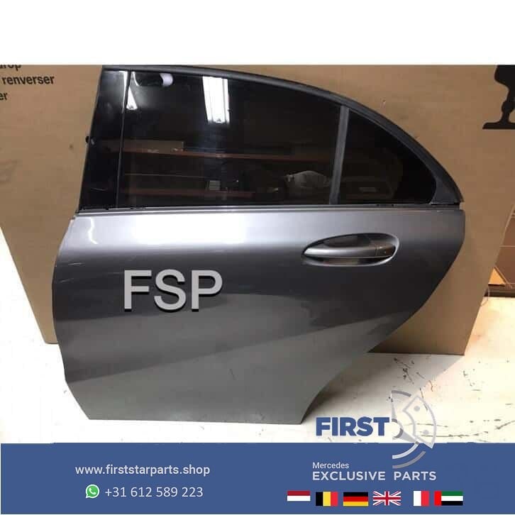W176 deur compleet Mercedes A Klasse portier grijs 787 LRVA, Gebruikt, -, Deur, Ophalen of Verzenden
