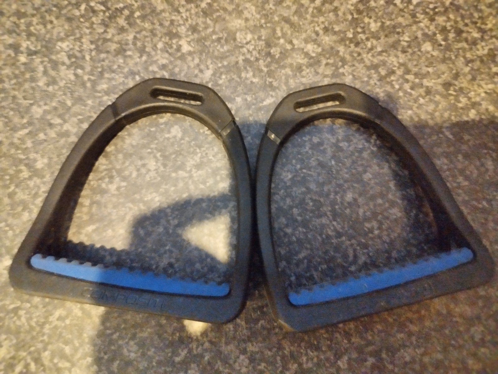 Beugels, Gebruikt, Recreatie, Blauw, Stijgbeugels