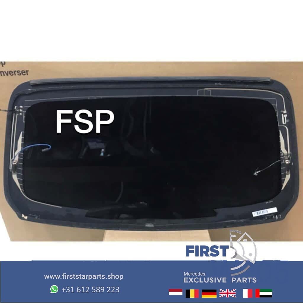 W205 ACHTERRUIT Mercedes C Klasse 2014-2021 RAAM ACHTER RUIT, Gebruikt, -, Ophalen of Verzenden, -