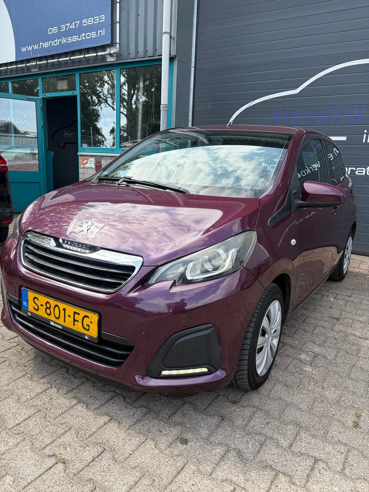 Peugeot 108 1.0 12V E-vti 51KW 5DR 2014, Voorwielaandrijving, Stof, 4 stoelen, Bedrijf