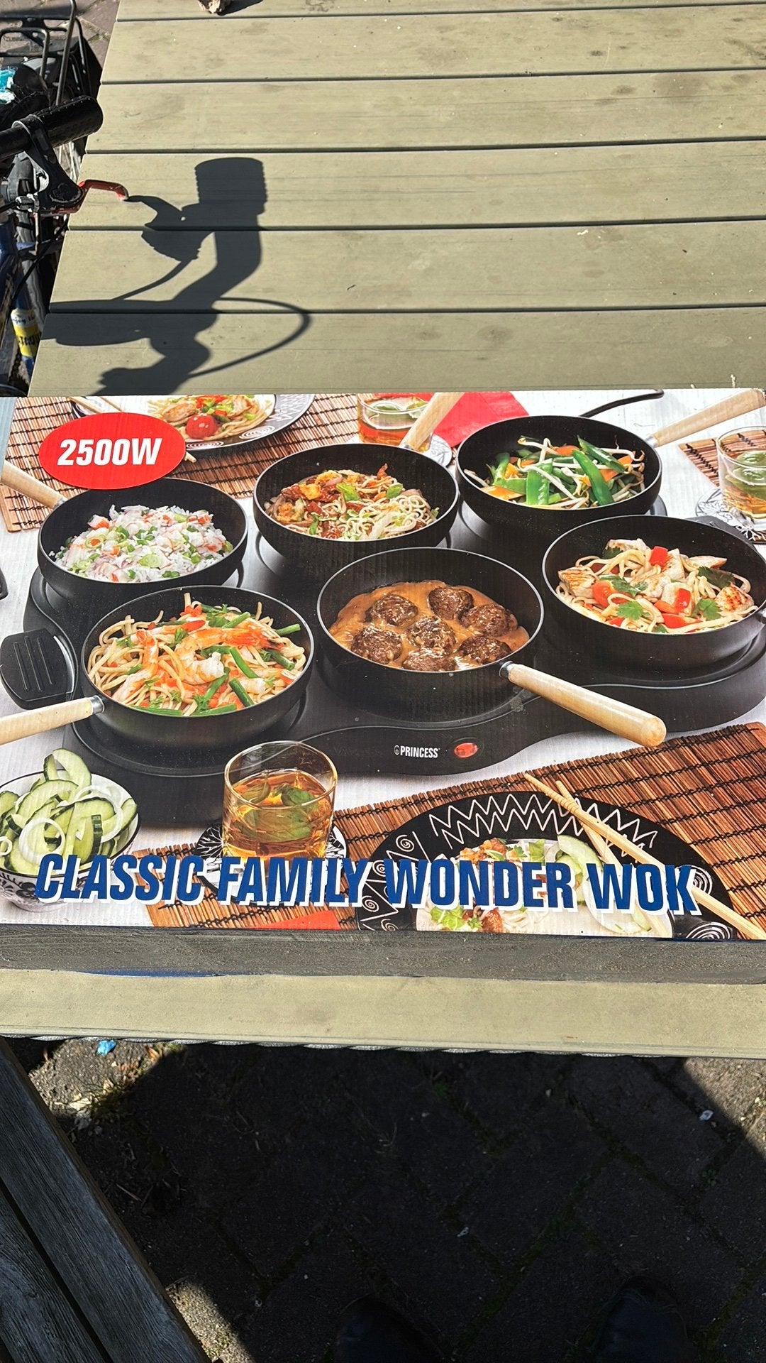 Princess Wok, Ophalen, Zo goed als nieuw, 4 t/m 7 personen