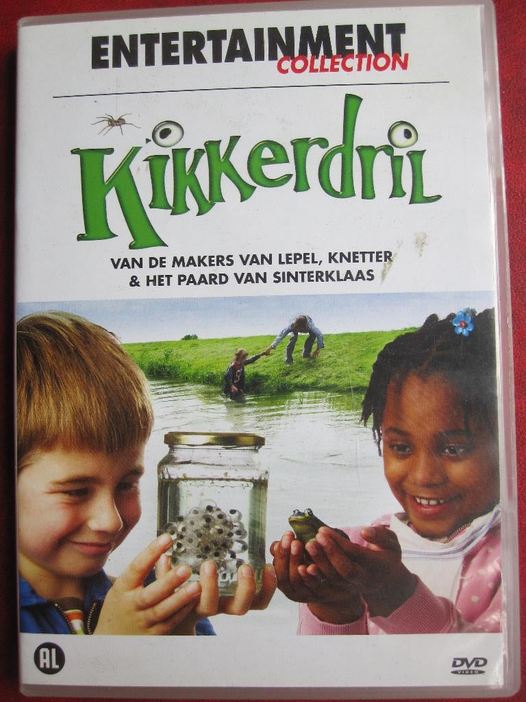 Kikkerdril (2009), Cd's en Dvd's, Dvd's | Kinderen en Jeugd, Zo goed als nieuw, Film, Avontuur, Alle leeftijden, Ophalen of Verzenden