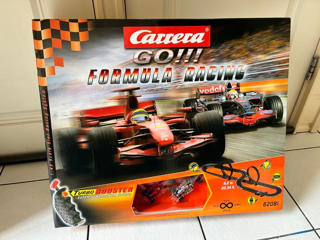 Carrera GO!!! Formula Racing racebaan, Kinderen en Baby's, Speelgoed | Racebanen, Racebaan, Carrera, Nieuw, Ophalen of Verzenden