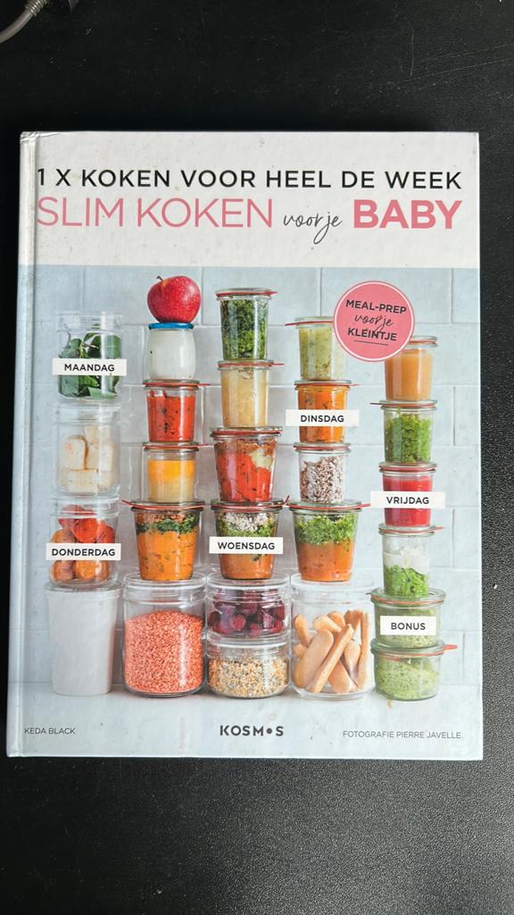Keda Black - Slim koken voor je baby, Boeken, Ophalen of Verzenden, Zo goed als nieuw, Nederland en België, Keda Black