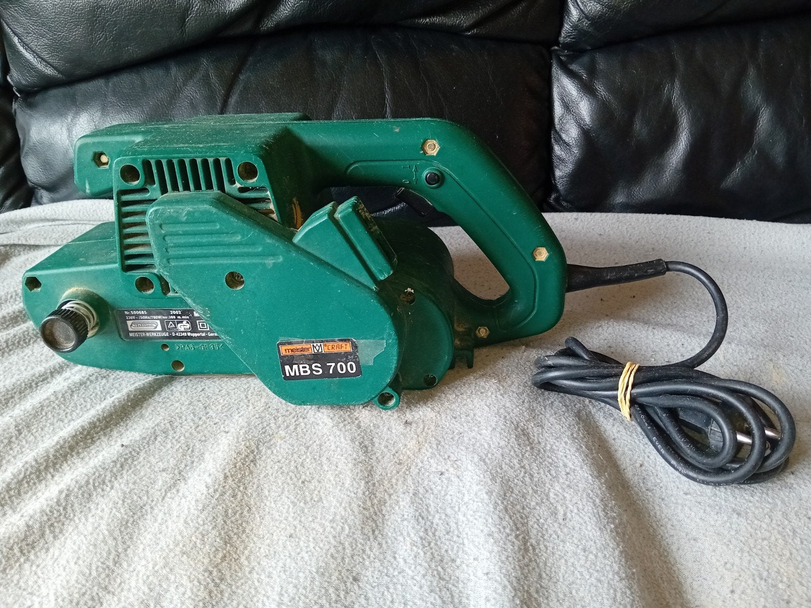 SCHUURMACHINE MERK MEISTER, Doe-het-zelf en Verbouw, Gereedschap | Schuurmachines, Ophalen of Verzenden, Gebruikt, 600 tot 1200 watt