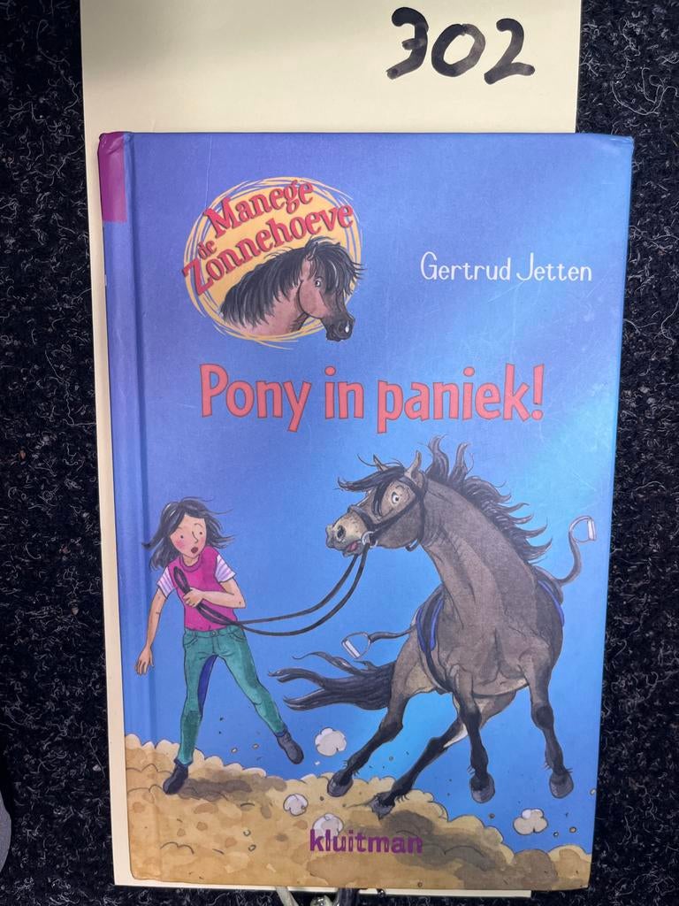 De Manege Zonnehoeve: Pony in paniek! - Gertrud Jetten, Ophalen of Verzenden, Zo goed als nieuw, Fictie algemeen