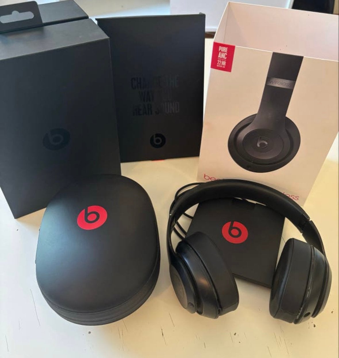 Beats Studio wireless matzwart, Audio, Tv en Foto, Koptelefoons, Draadloos, Beats, Ophalen of Verzenden, Zo goed als nieuw