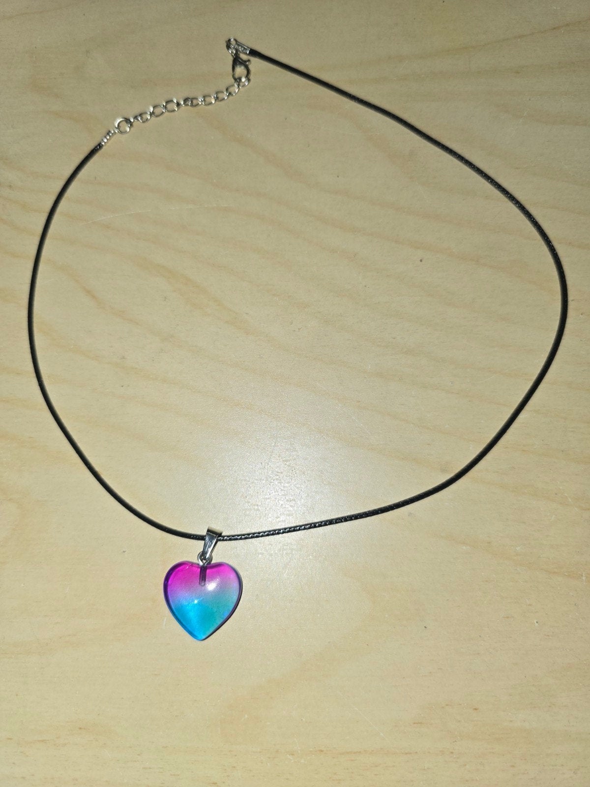 hartjes ketting, Ophalen of Verzenden, Overige kleuren, Overige materialen