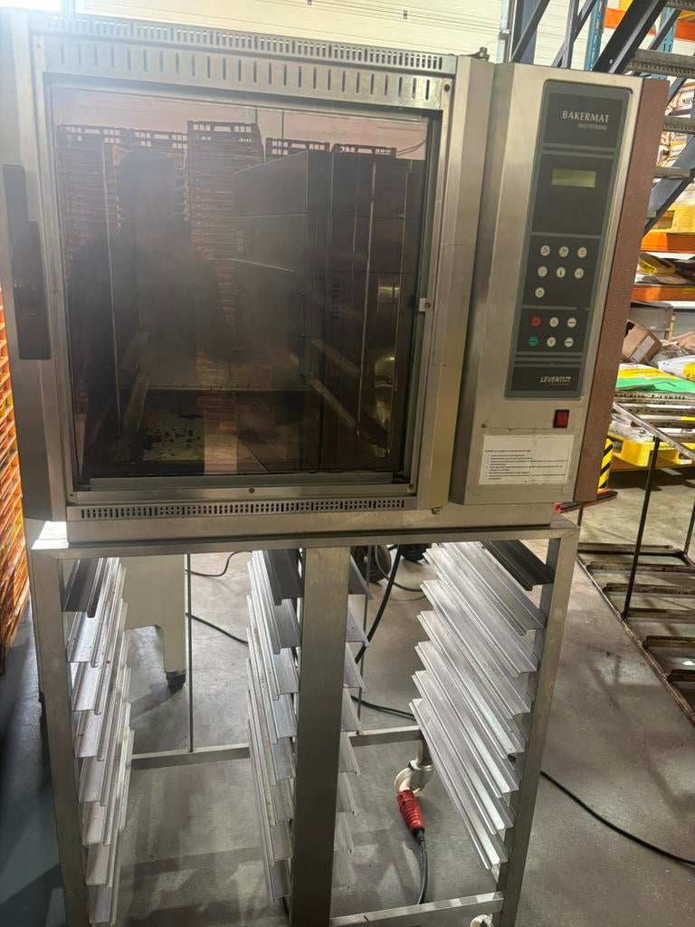 Leventi winkeloven met roestvrijstalen onderstel, Ophalen of Verzenden