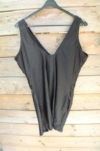 Badpak zwart mt 50 D/E cup pijpjes Vaste prijs, Kleding | Dames, Ophalen of Verzenden, Zo goed als nieuw, Zwart, Lingerie of Zwemkleding