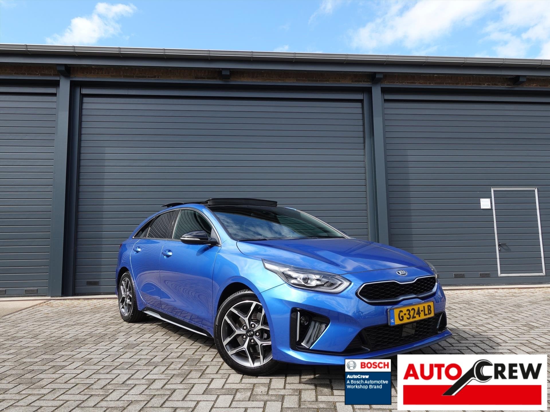 Kia Proceed 1.4 T-GDi 140pk GT-Line RIJKLAAR/1E EIGENAAR/PAN, Auto's, Dealer onderhouden, 4 cilinders, Blauw, Origineel Nederlands
