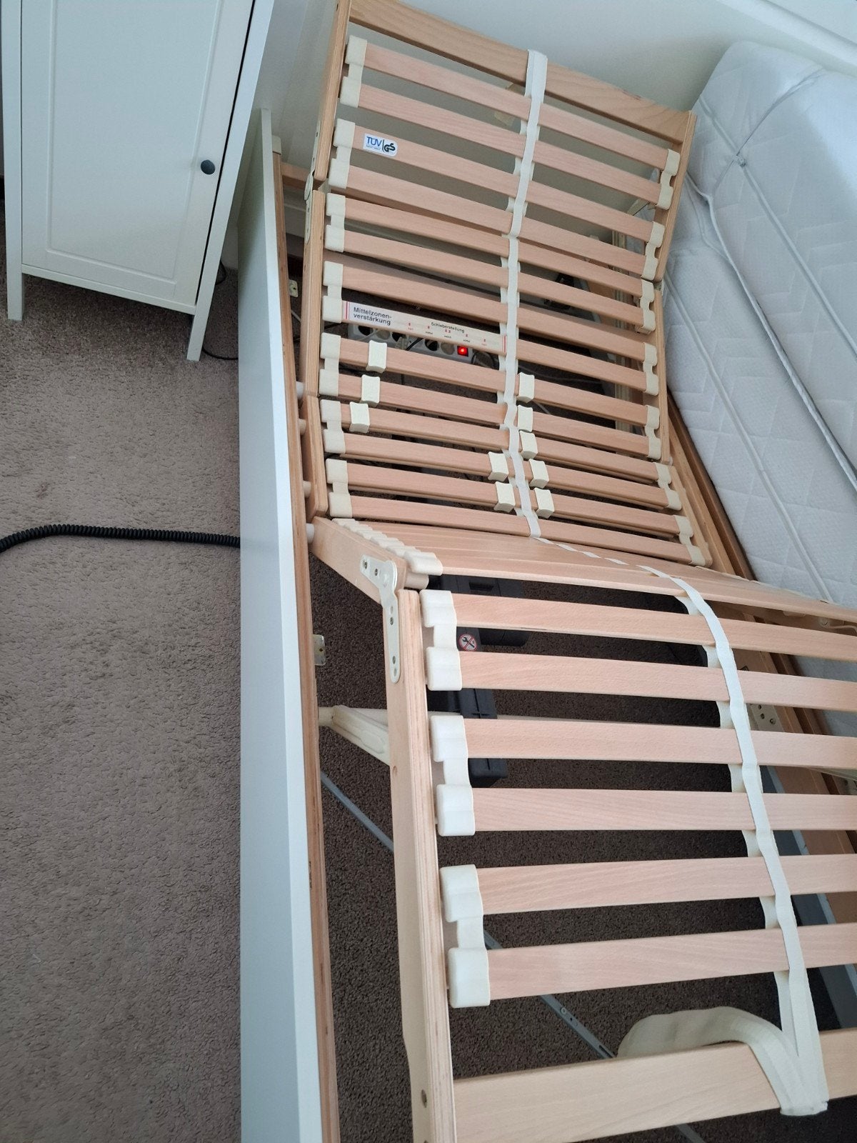 twee persoons bed, Ophalen, Gebruikt, Tweepersoons, 190 cm of minder