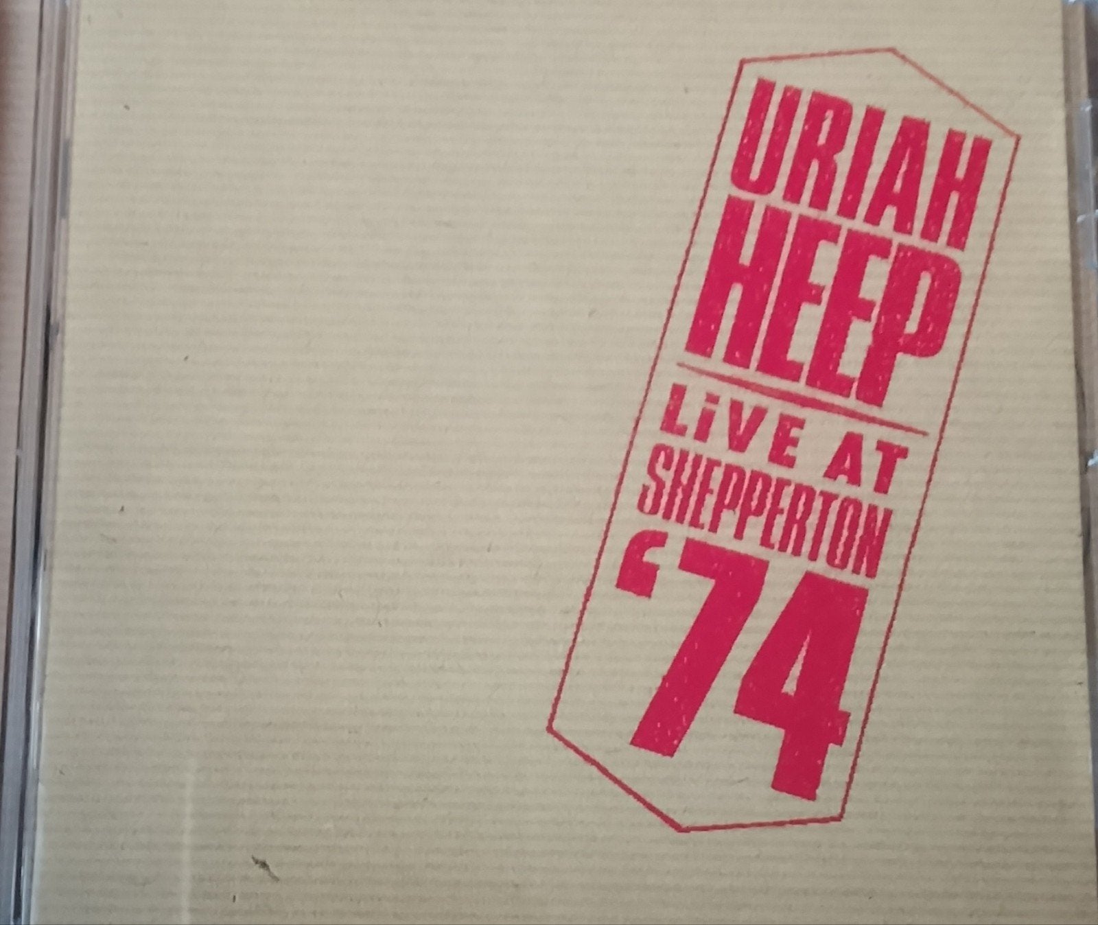 Uriah Heep - Live at Shepperton '74 CD, Gebruikt, Met bonustracks, Ophalen of Verzenden, Live-album
