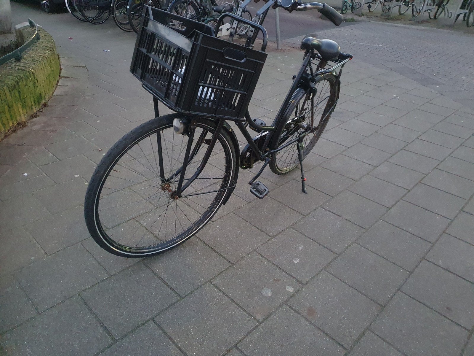 Batavus Damesfiets met Voorrek en Ringslot lichten, Ophalen, Gebruikt, Batavus