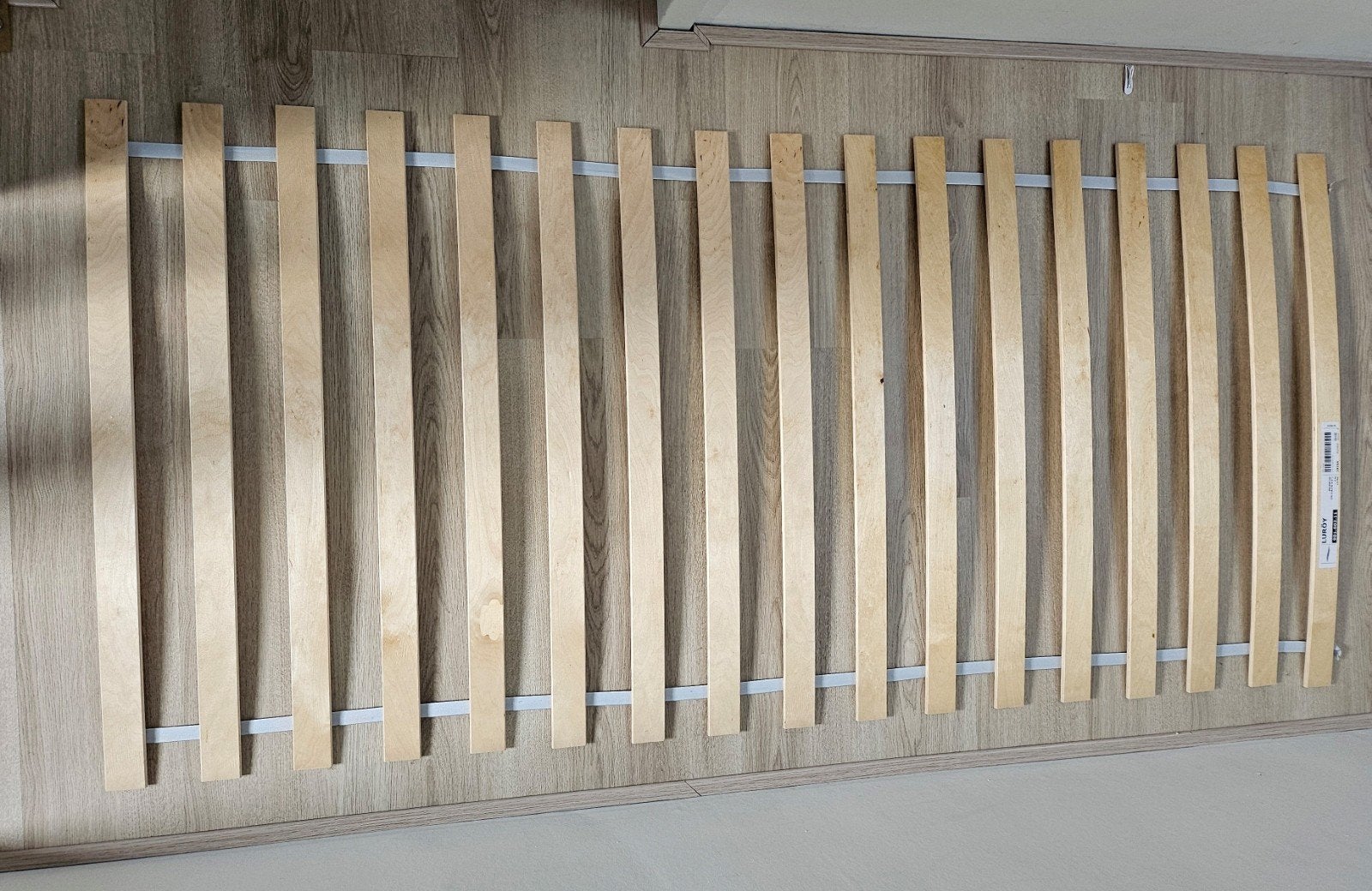 Ikea Luröy lattenbodem 90 x 200 cm, eenpersoons bedbodem, Ophalen, Gebruikt, 90 cm, Eenpersoons