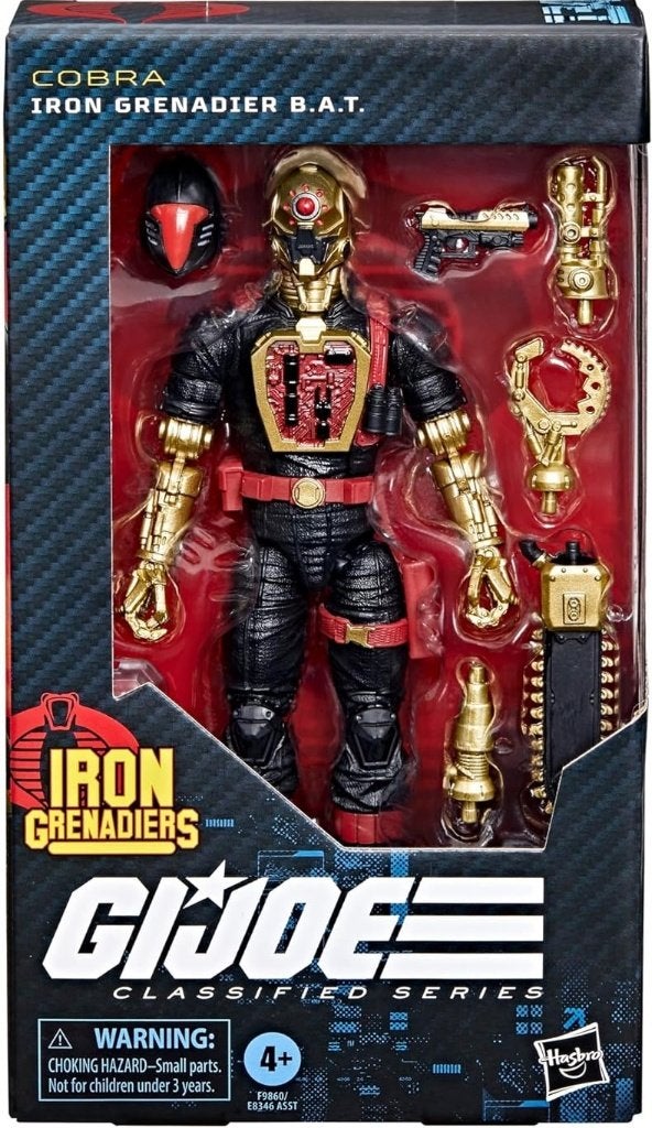 G.I. Joe 6" Classified Series Iron Grenadier B.A.T., Verzenden, Nieuw