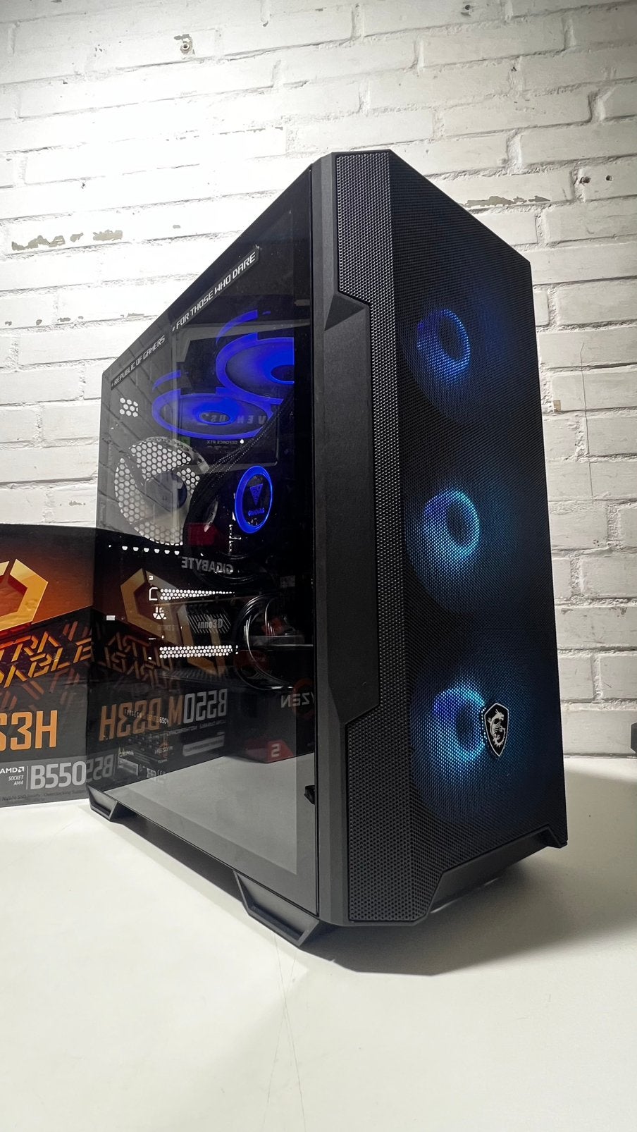 Game PC Ryzen 5 5600 GTX 1080 Ti 11GB 16GB DDR4 2TB SSD, Computers en Software, Zo goed als nieuw, 2 TB, E, Gaming