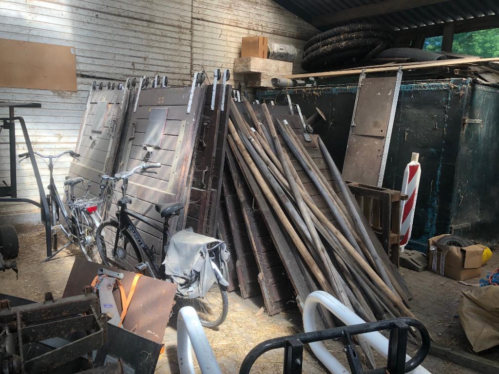Paarden Stal Deuren, Gebruikt, Overige typen, 200 tot 215 cm, Hout