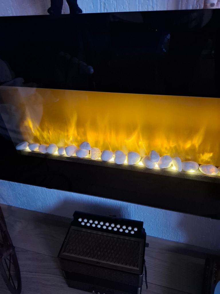 Sfeerhaard, Huis en Inrichting, Ophalen, Zo goed als nieuw, Vrijstaande haard, Elektrische haard