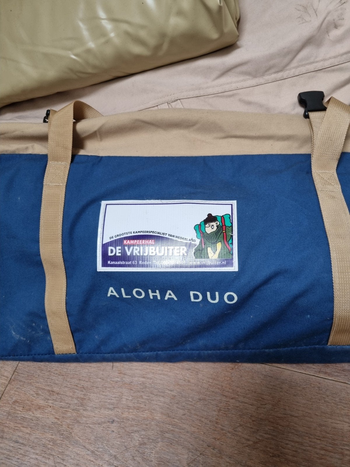 Tent Aloha Duo, Caravans en Kamperen, Ophalen, Gebruikt, Tot en met 2