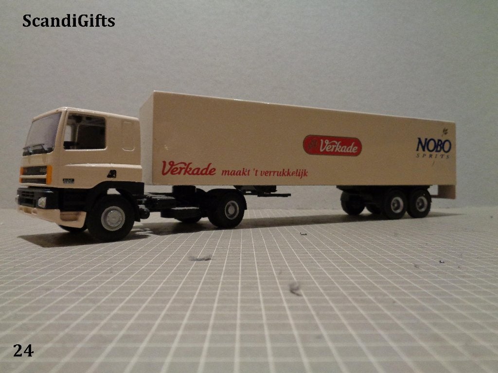 lion daf 75 nobo, Ophalen of Verzenden, Zo goed als nieuw, Bus of Vrachtwagen, Lion Toys