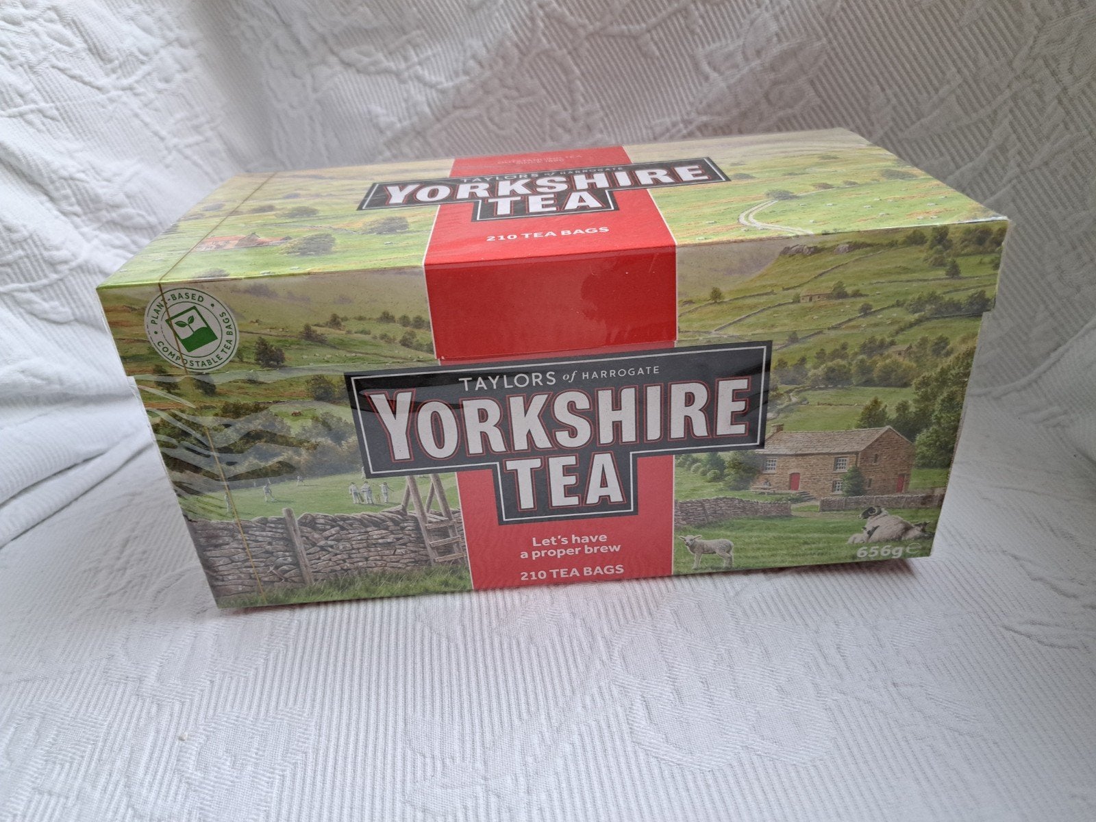 Yorkshire tea 210 tea bags nieuw in doos, Ophalen of Verzenden