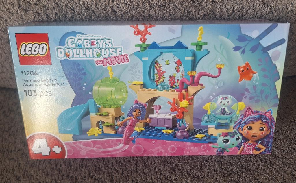 LEGO Gabby 11204 Mermaid Gabby's Aquarium Adventure |NIEUW|, Kinderen en Baby's, Speelgoed | Duplo en Lego, Overige thema's, Nieuw