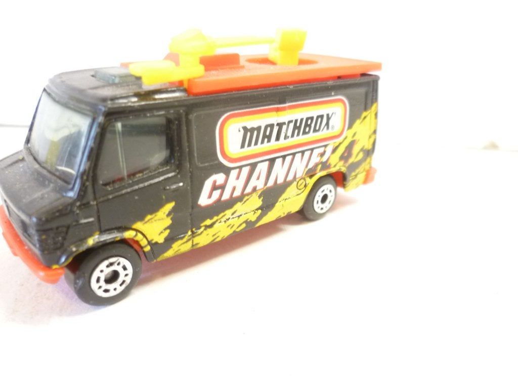 Matchbox opschrift Matchbox Channel 4 nieuwstaat modelauto, Hobby en Vrije tijd, Ophalen of Verzenden, Nieuw, Auto