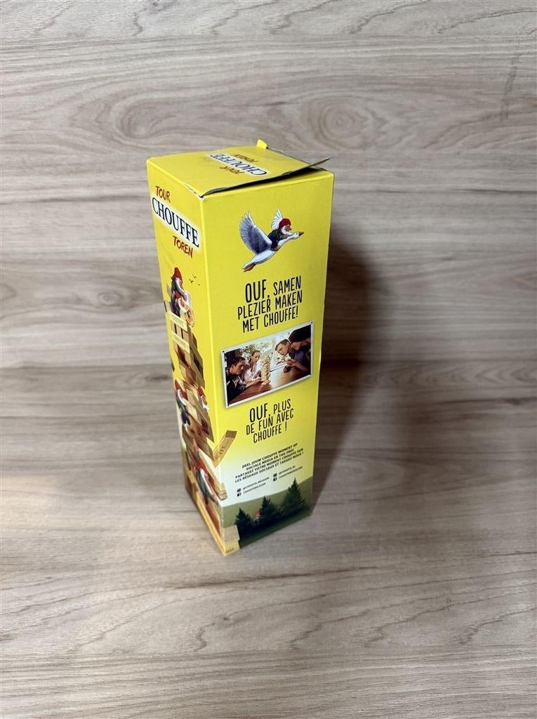 Jenga- Tour Chouffe toren - s3249, Hobby en Vrije tijd, Gezelschapsspellen | Bordspellen, Verzenden, Zo goed als nieuw