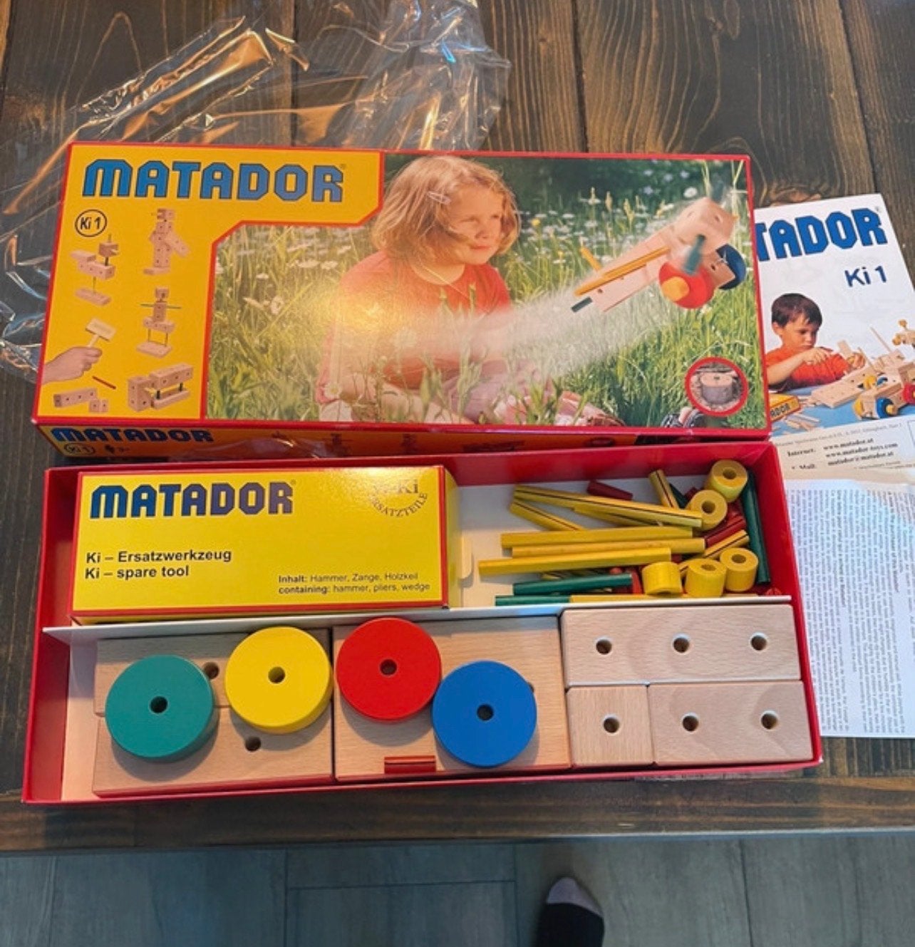 Matador Ki 1 Houten Constructiespeelgoed nieuw, Ophalen of Verzenden, Nieuw, Overige merken