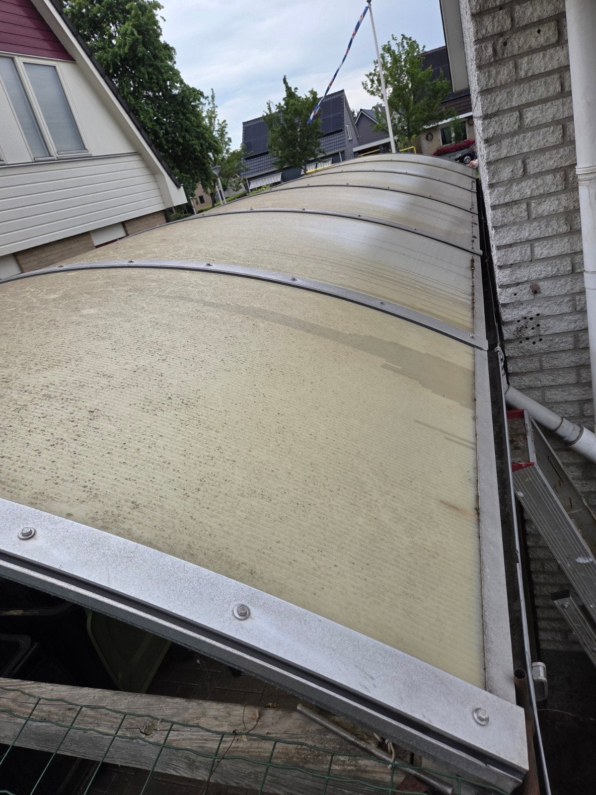 Lichtkoepel 6.50 x 2.75 m - Ideaal voor overkapping, Ophalen, Gebruikt, Serre