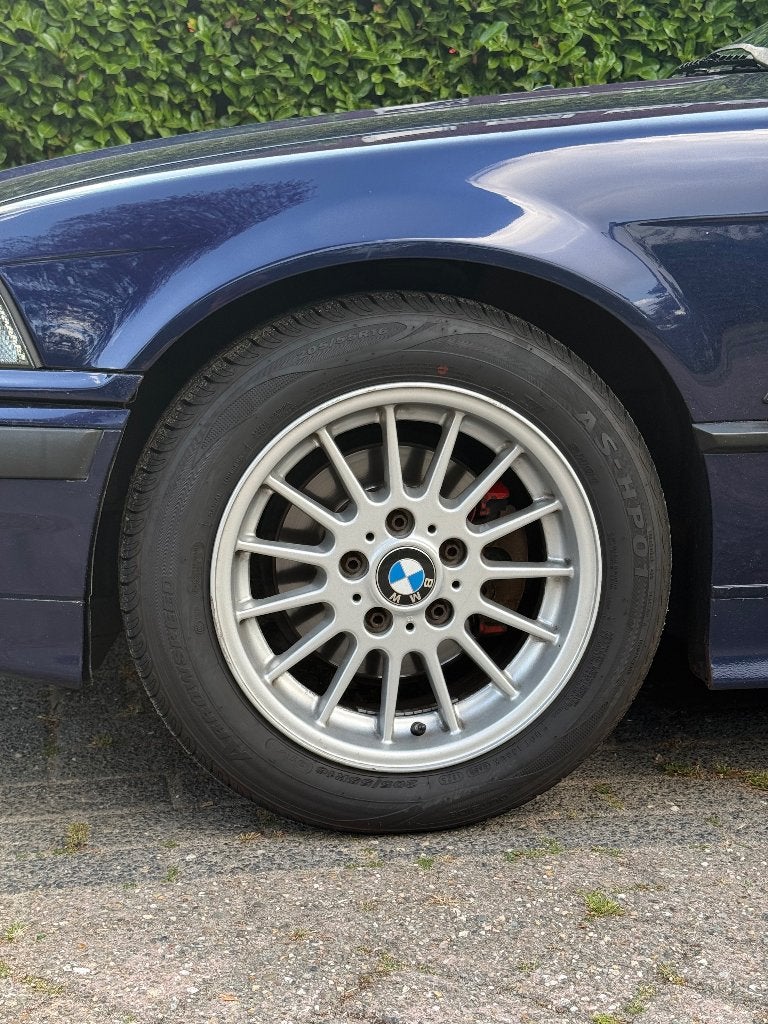 BMW 3-Serie 1.8 I 318 Cabriolet E2 1996 Blauw, foto 3