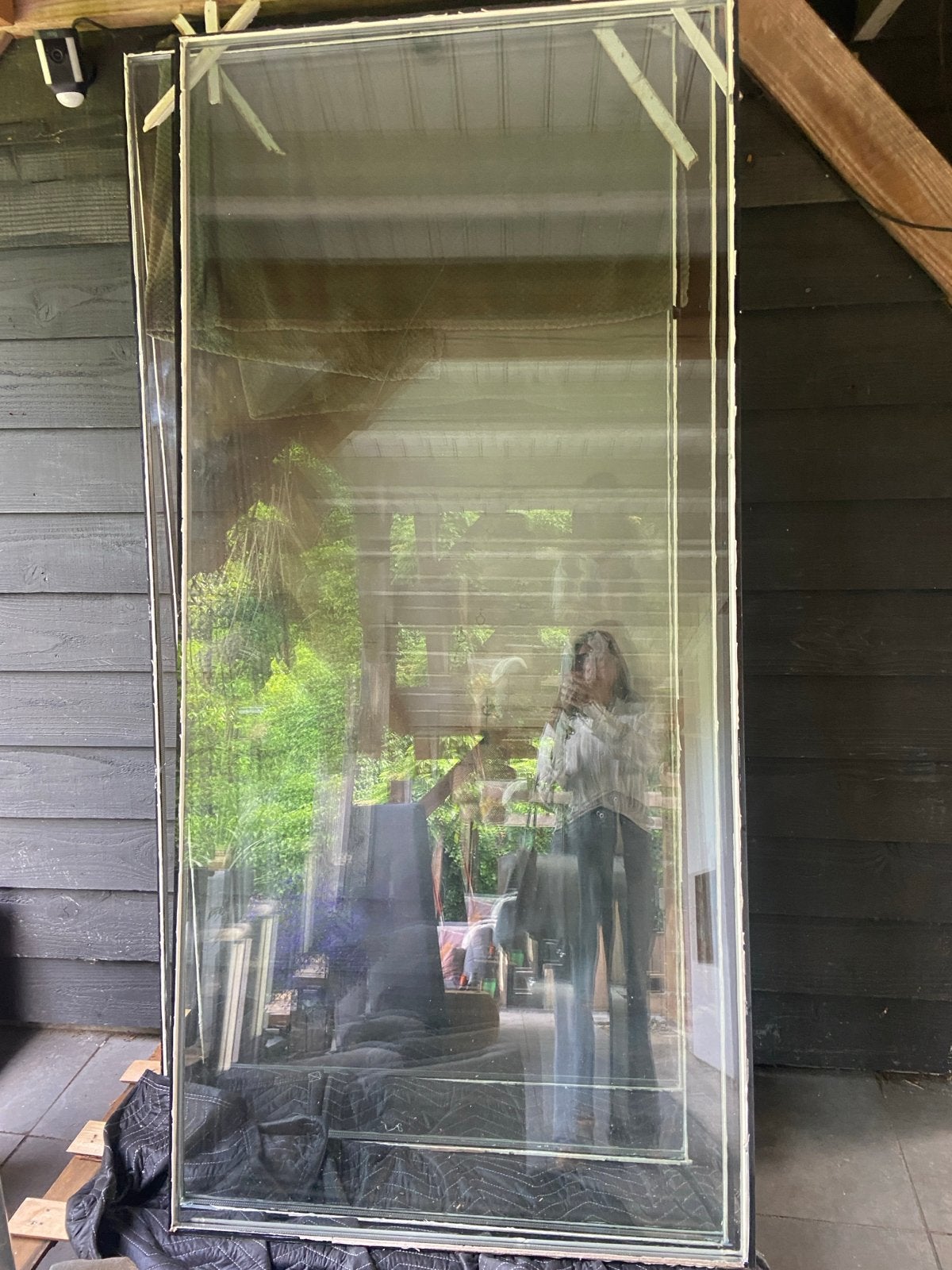 HR++ Glas 96x205 cm - Hoogrendement Isolatieglas, Doe-het-zelf en Verbouw, Glas en Ramen, Ophalen, Gebruikt, 80 tot 120 cm, 160 cm of meer