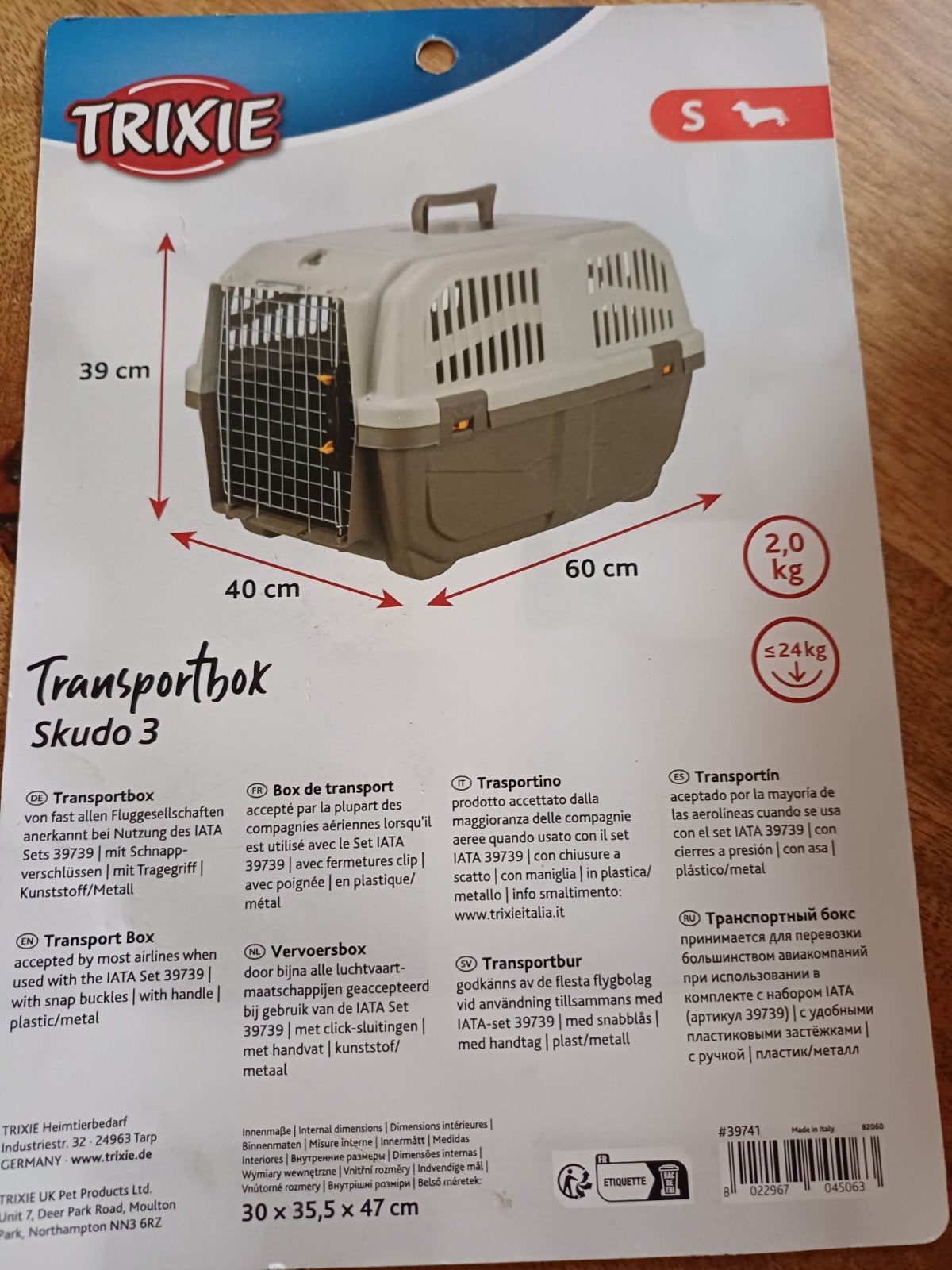 Trixie transportbox, Dieren en Toebehoren, Ophalen of Verzenden