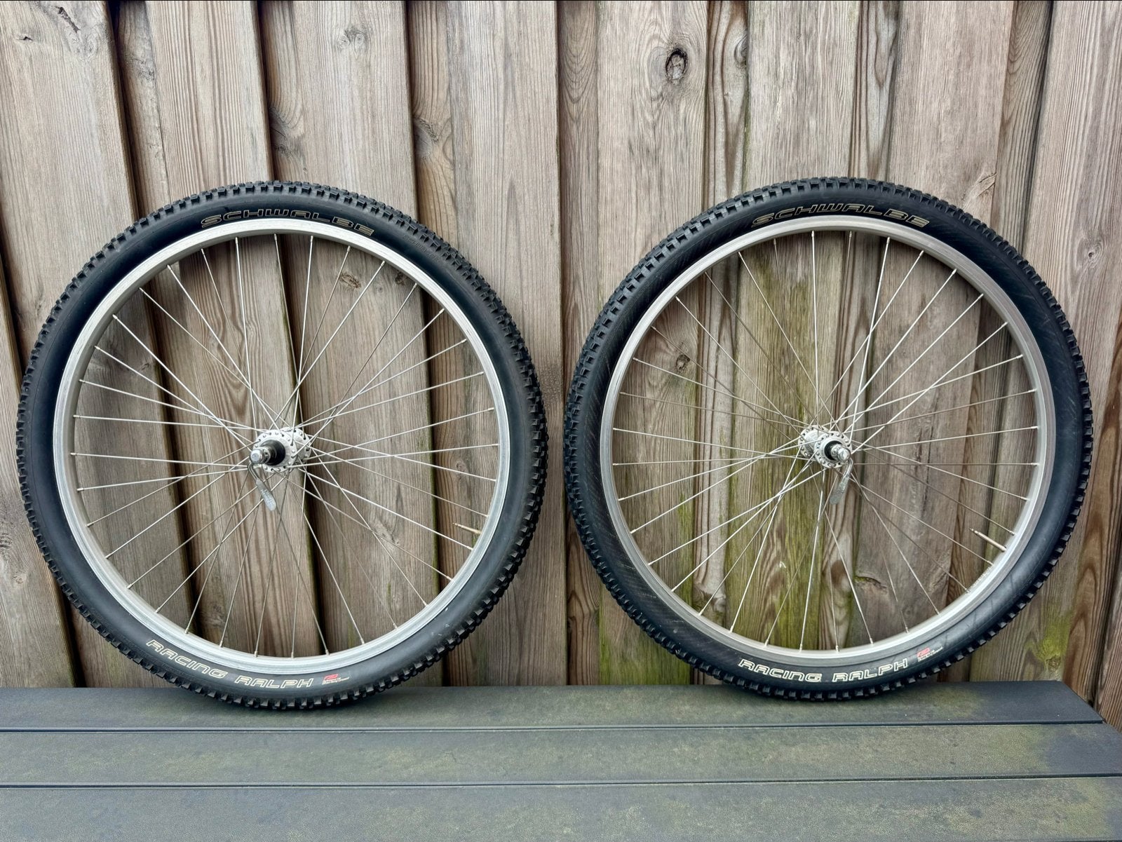 Vintage 26" MTB Wielset – 1994 Shimano Alivio Parallax, Fietsen en Brommers, Fietsonderdelen, Wiel, Gebruikt, Ophalen of Verzenden