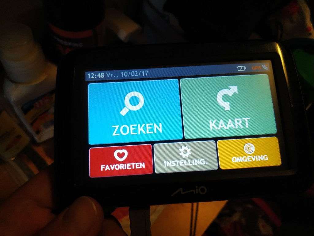 Mio Spirit 480 series, Ophalen of Verzenden, Gebruikt