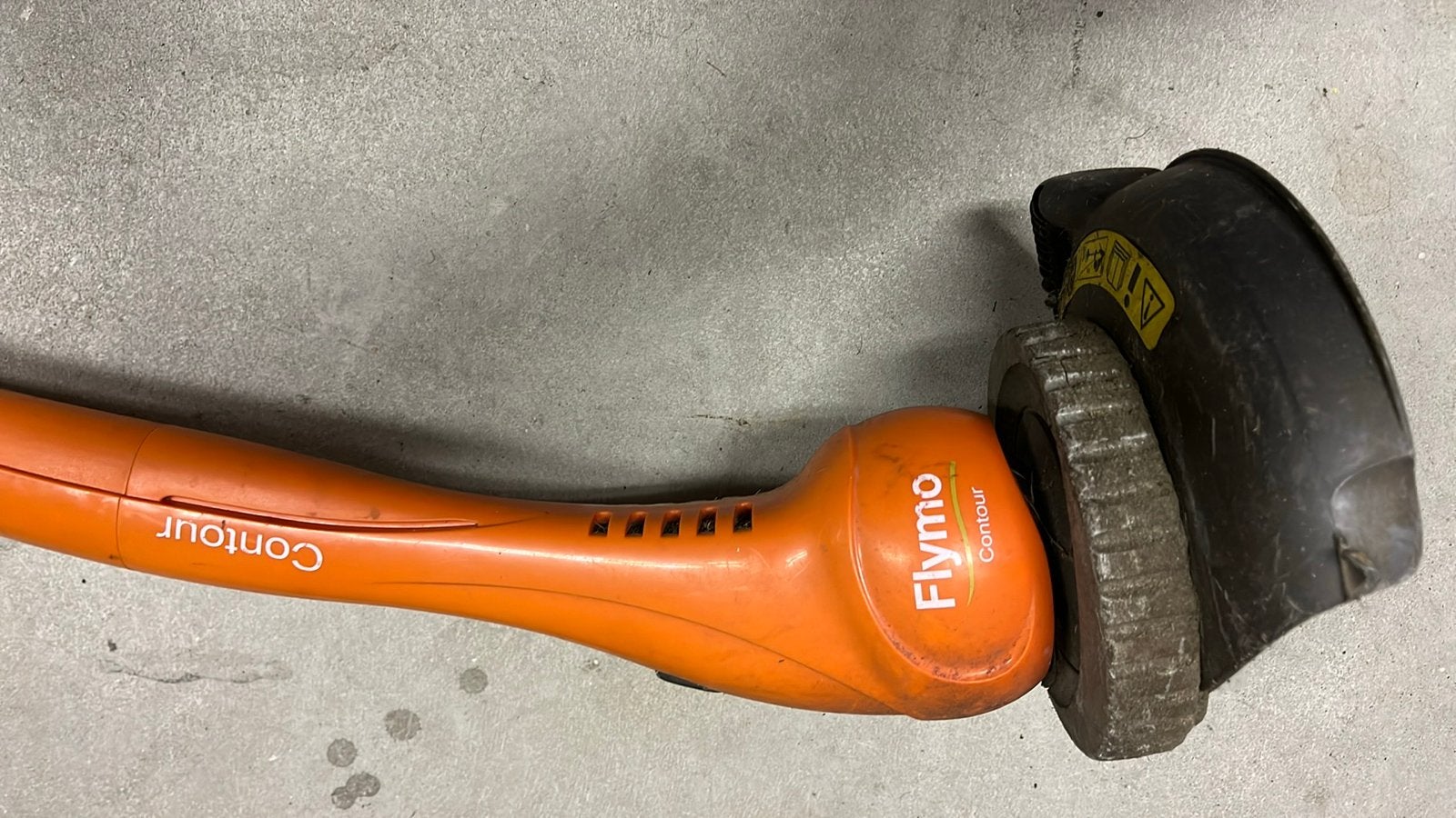 Flymo Contour elektrische grastrimmer met extra draad, Ophalen, Gebruikt, 30 tot 50 cm, Elektrisch