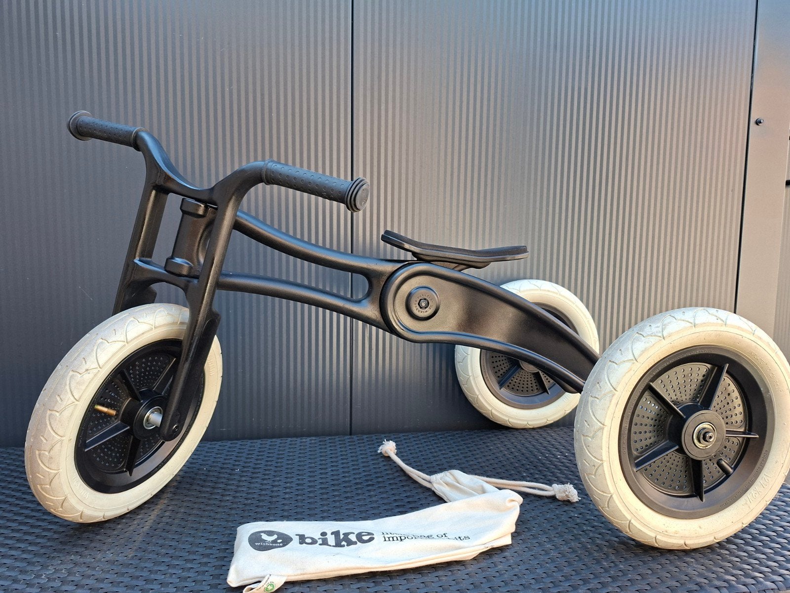 wishbonebike loopfiets driewieler en tweewieler in één, Ophalen, Loopfiets