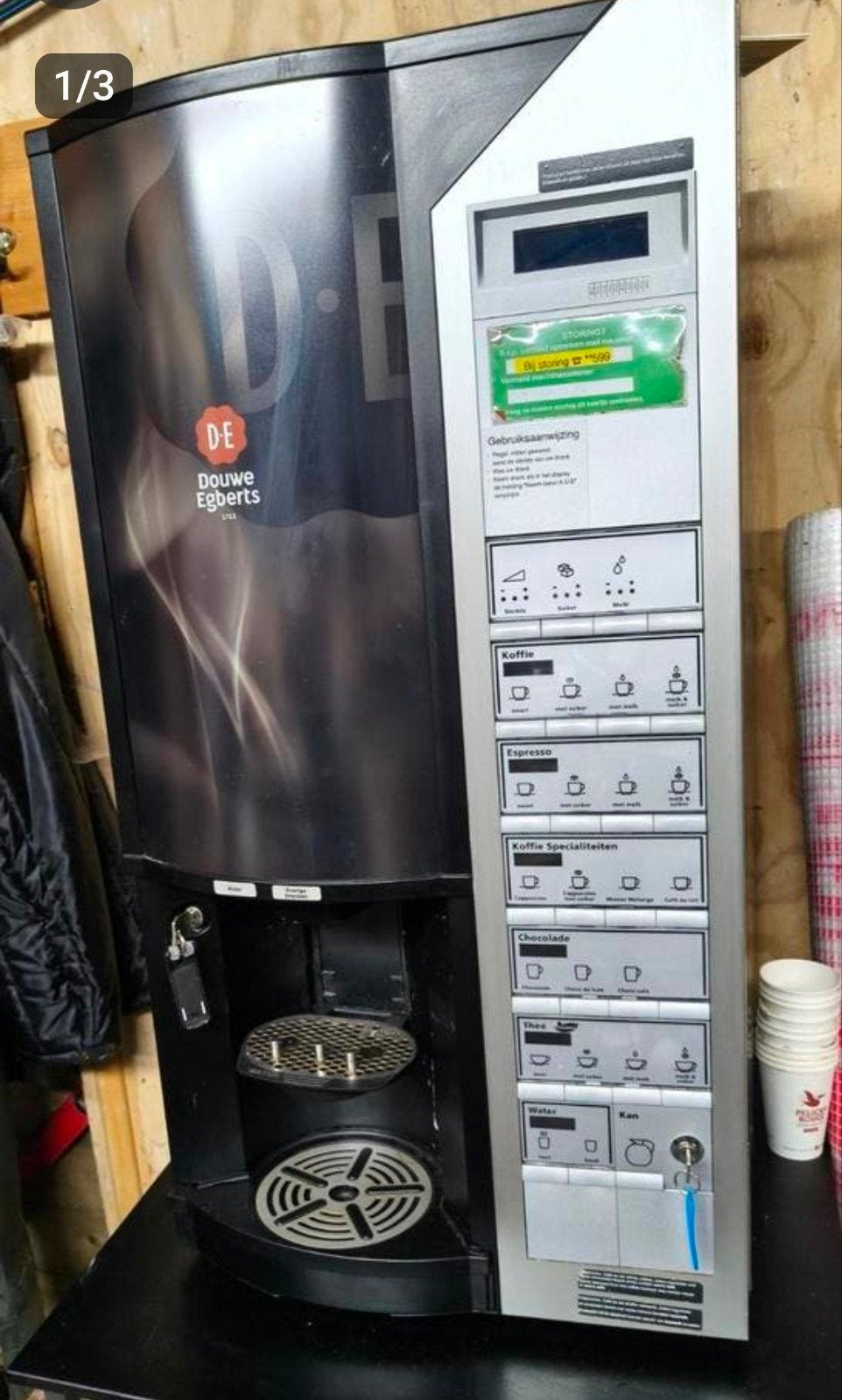 Douwe Egberts Koffiemachine - Niet meer in gebruik, Witgoed en Apparatuur, Koffiezetapparaten, Ophalen of Verzenden, Gebruikt