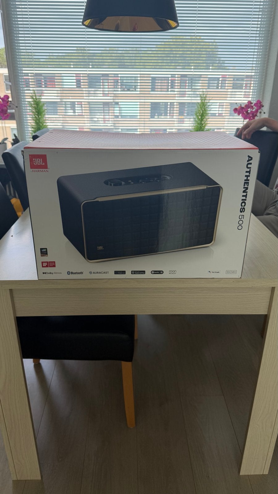 JBL Authentics 500 Smart Speaker - Nieuw in doos, Audio, Tv en Foto, Slimme speaker, JBL, Nieuw, AUX-ingang