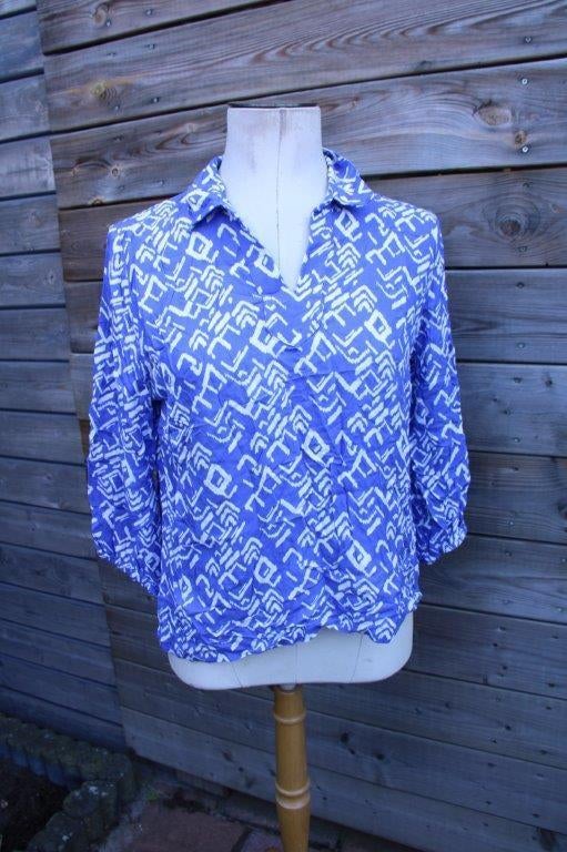 Tuniek blauw/ wit Green Ice mt M Vaste prijs, Kleding | Dames, Maat 38/40 (M), Zo goed als nieuw, Green Ice, Verzenden