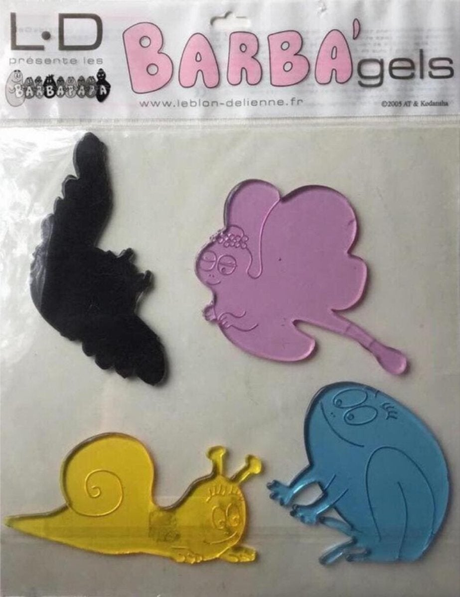 Barbapapa Stickgel / raamstickers - NIEUW, Ophalen of Verzenden, Nieuw, Strip of Tekenfilm