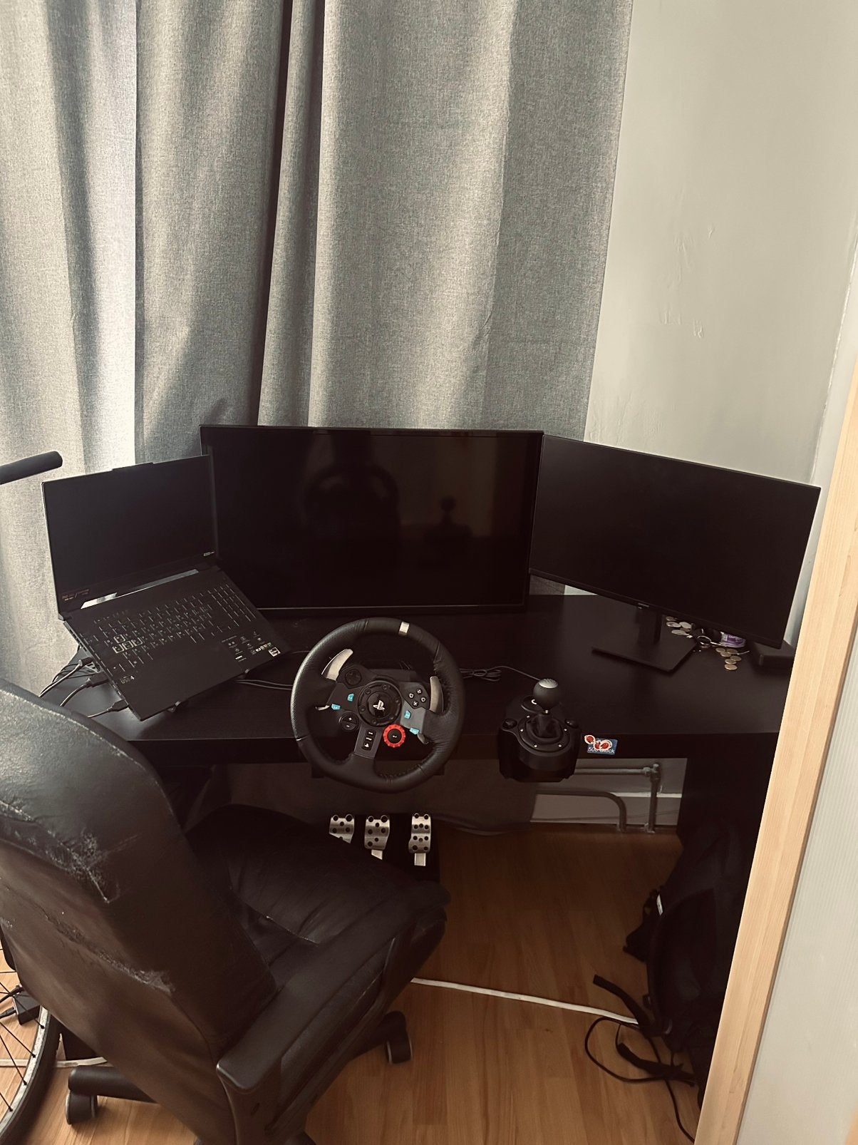 Logitech G29-stuur in perfecte staat, complete set, Ophalen, Zo goed als nieuw