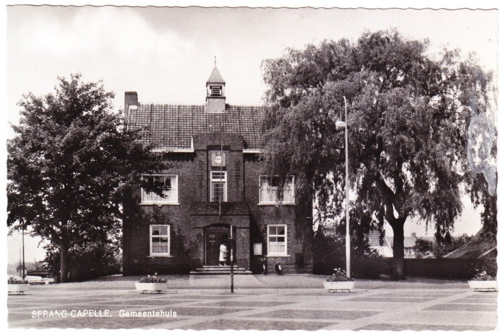 Sprang-Capelle - Gemeentehuis, Verzamelen, Verzenden, 1960 tot 1980, Ongelopen, Noord-Brabant