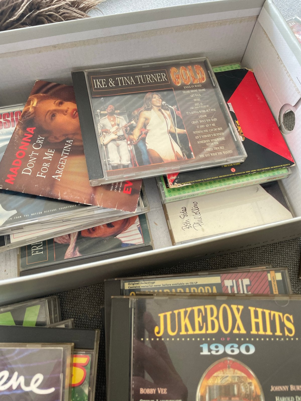 Diverse CD's: Pop, Rock, Blues & Jukebox Hits, Gebruikt, Overige genres, Ophalen of Verzenden, Inclusief doosje