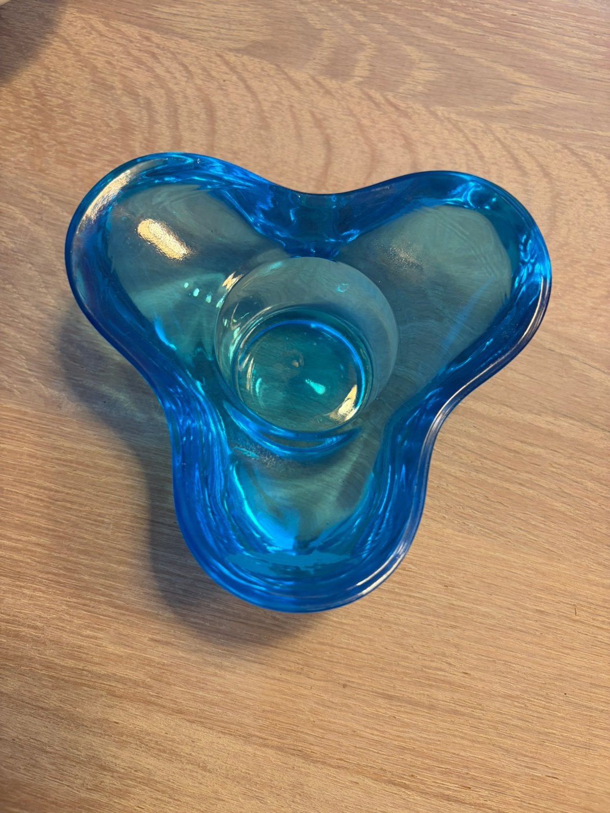 Villeroy & Boch Lights & Moods theelichthouder blauw, Gebruikt, Blauw, Waxinelichthouder, Ophalen of Verzenden
