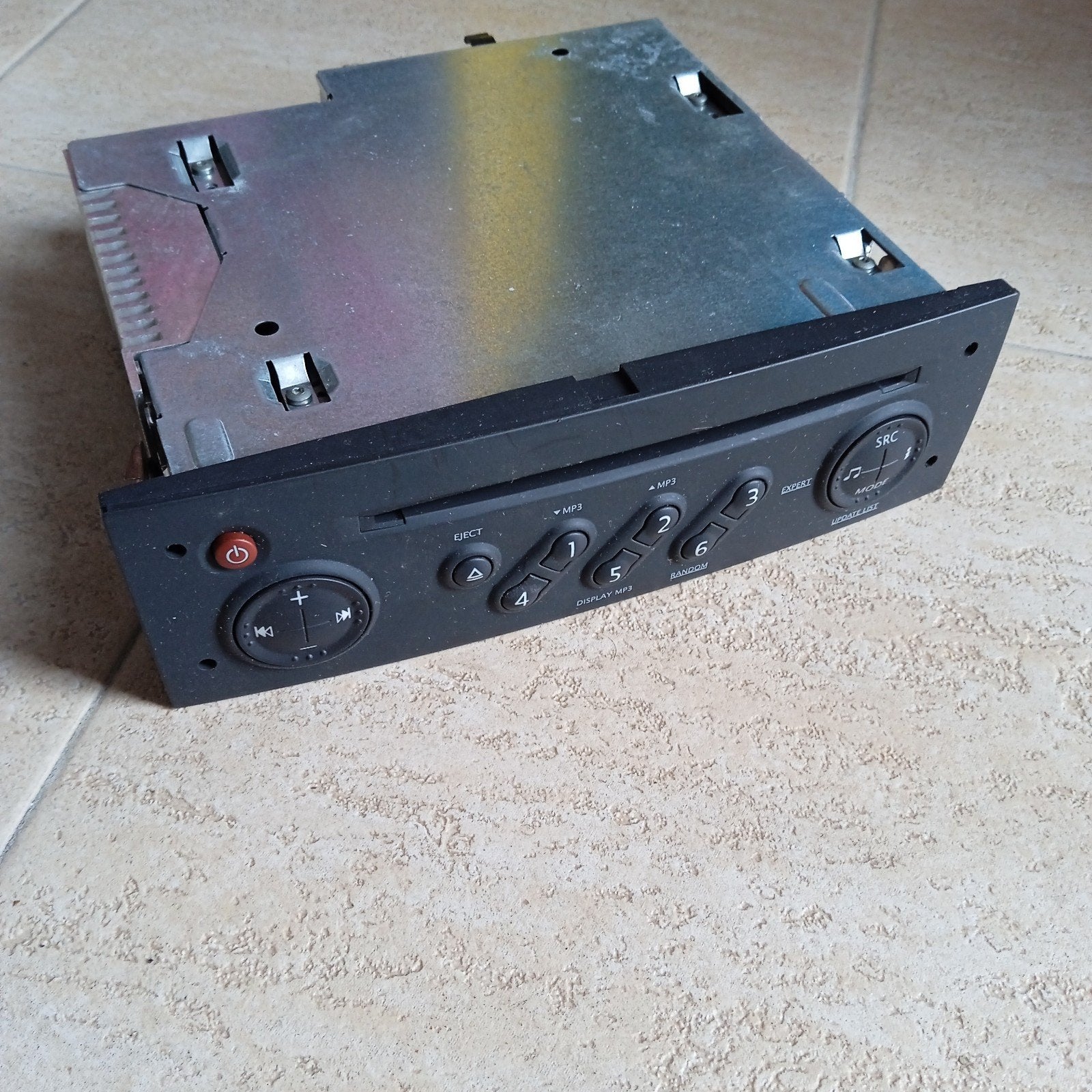 Renault autoradio CD-speler MP3, Auto diversen, Autoradio's, Ophalen of Verzenden, Gebruikt