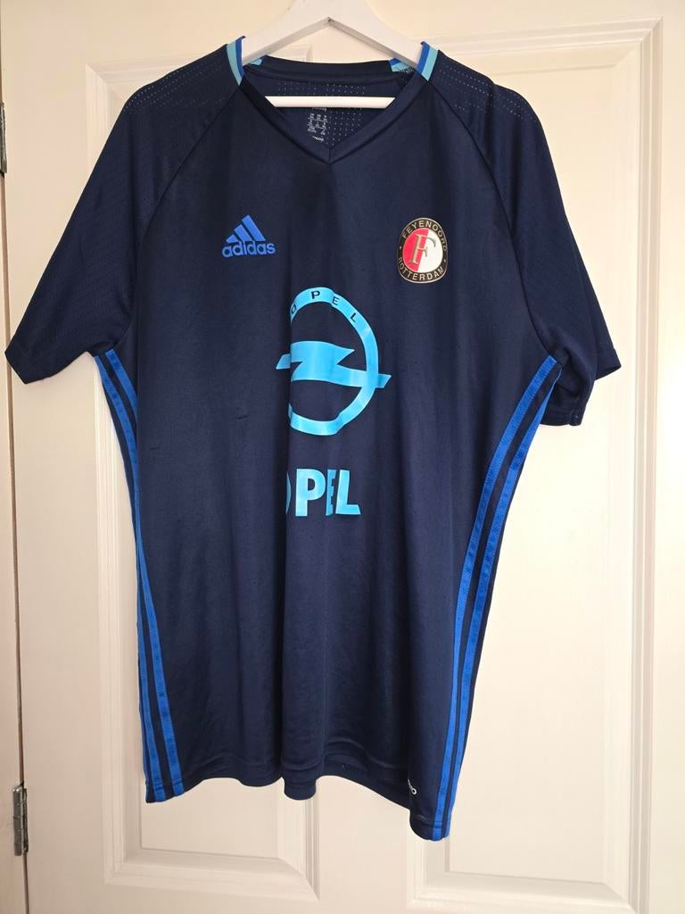 Feyenoord shirt XXL - Adidas Climalite 2016/2017, Kleding | Heren, T-shirts, Blauw, Overige maten, Ophalen of Verzenden, Adidas