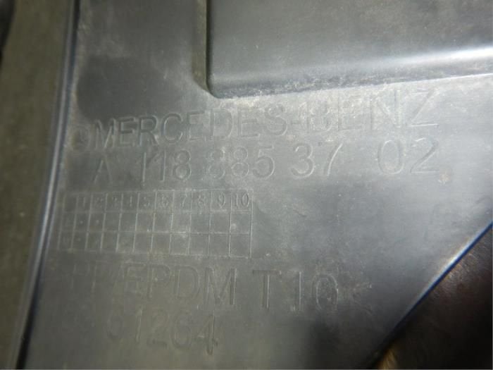 Diffuser achterbumper Mercedes CLA (22727002), Auto-onderdelen, Carrosserie en Plaatwerk, Ophalen of Verzenden, Gebruikt, Achter
