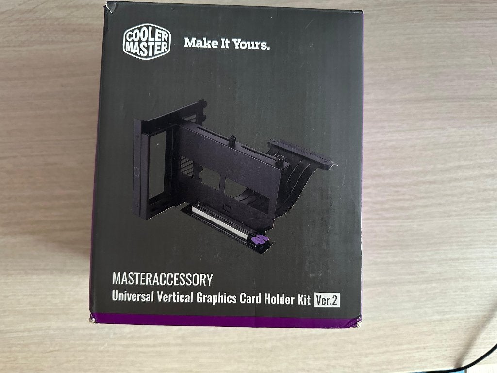 Cooler Master Universal gpu vertical mount v2, Computers en Software, Videokaarten, Ophalen of Verzenden, Gebruikt, Overige soorten
